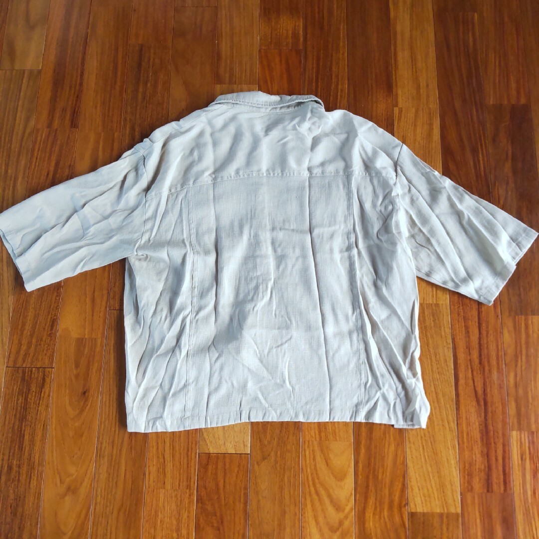 前開きブラウス レディースのトップス(シャツ/ブラウス(半袖/袖なし))の商品写真