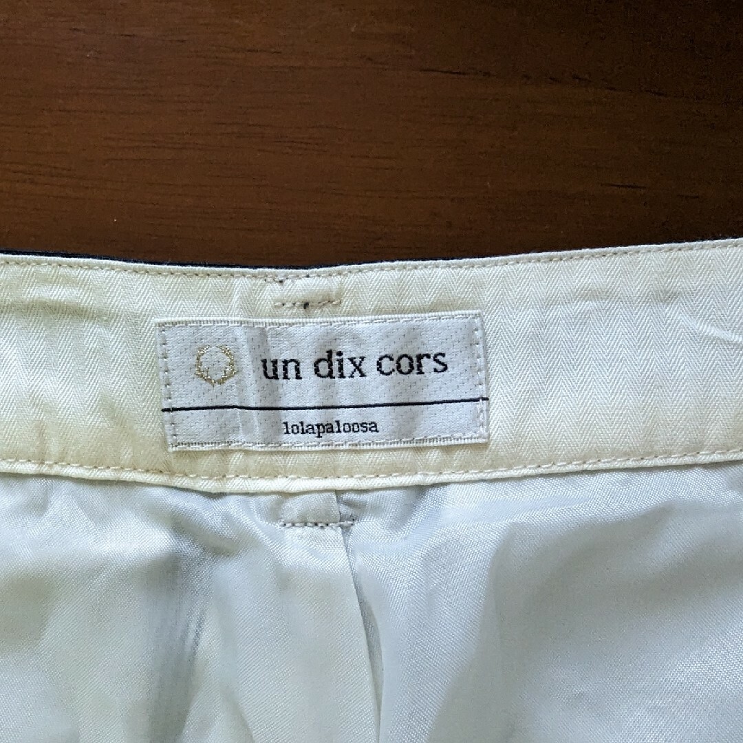 un dix cors(アンディコール)のスラックス レディースのパンツ(クロップドパンツ)の商品写真