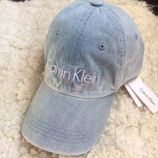 カルバンクライン(Calvin Klein)のCalvin Klein カルバンクライン デニムキャップ☆(キャップ)