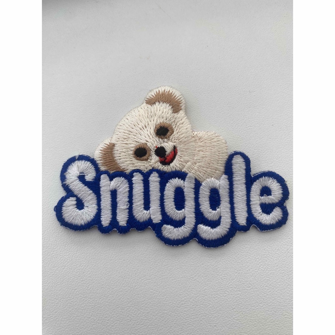 Snuggle(スナッグル)のアイロンワッペン　スナッグルファーファ白くま ハンドメイドの素材/材料(各種パーツ)の商品写真