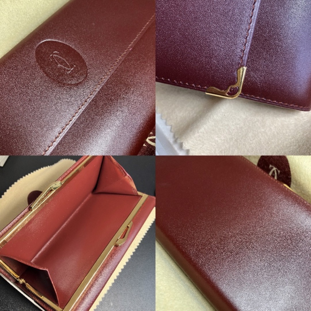 Cartier - 【未使用 正規品】美品 カルティエ 長財布 大容量 三つ折り