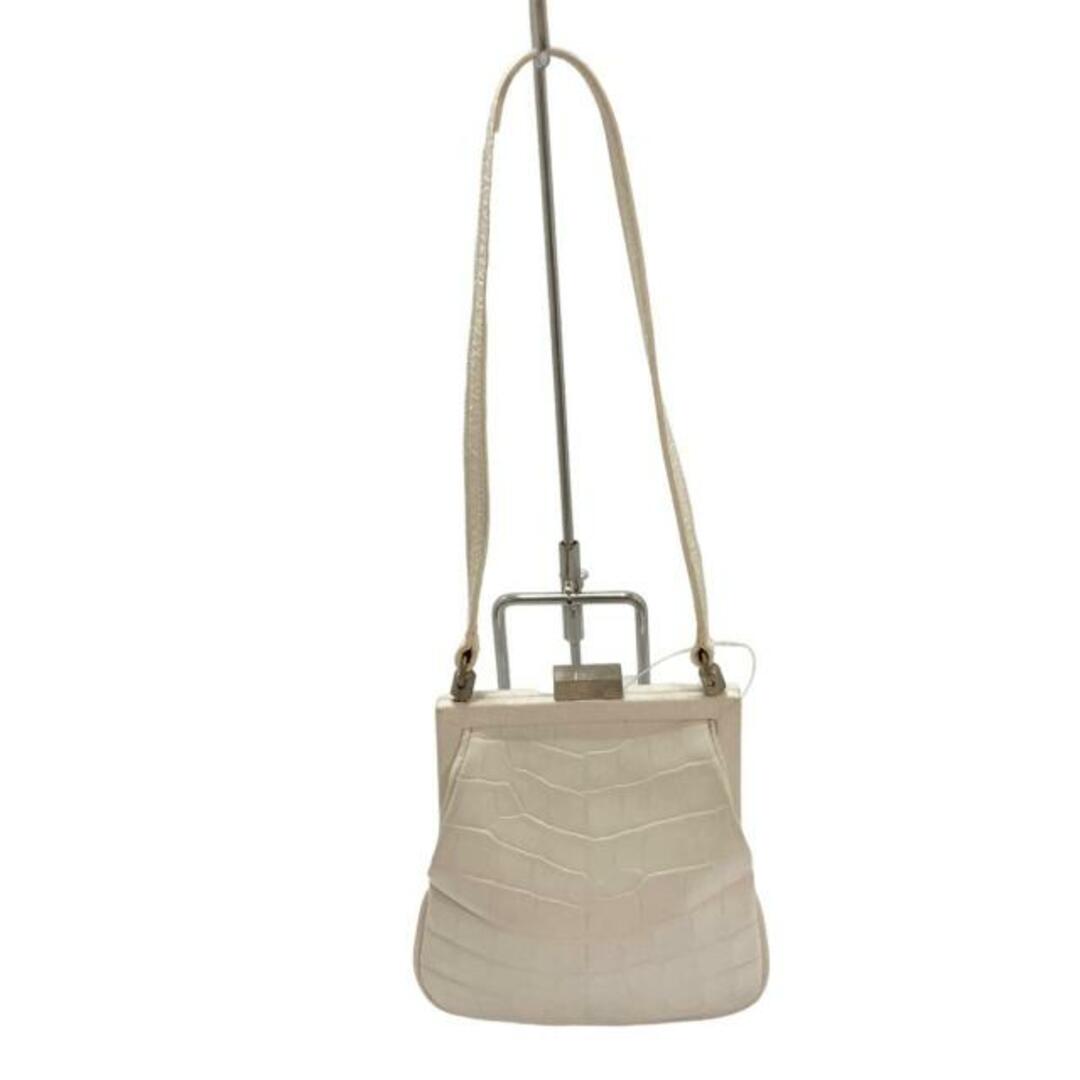 フォクシー ショルダーバッグ美品 - 白 - ショルダーバッグ