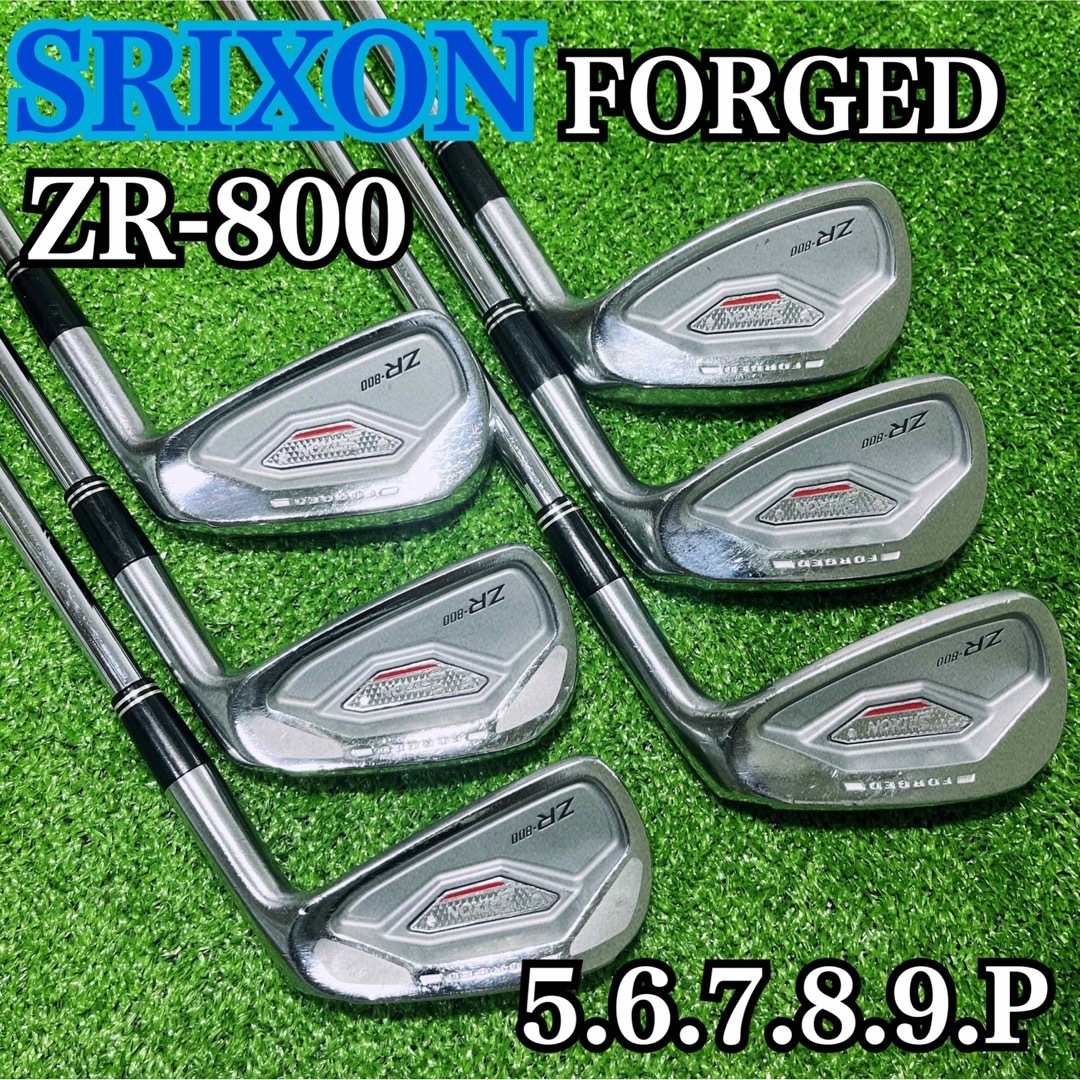 B1635 SRIXON スリクソン ZR-800 FORGED メンズ 右利き | フリマアプリ ラクマ