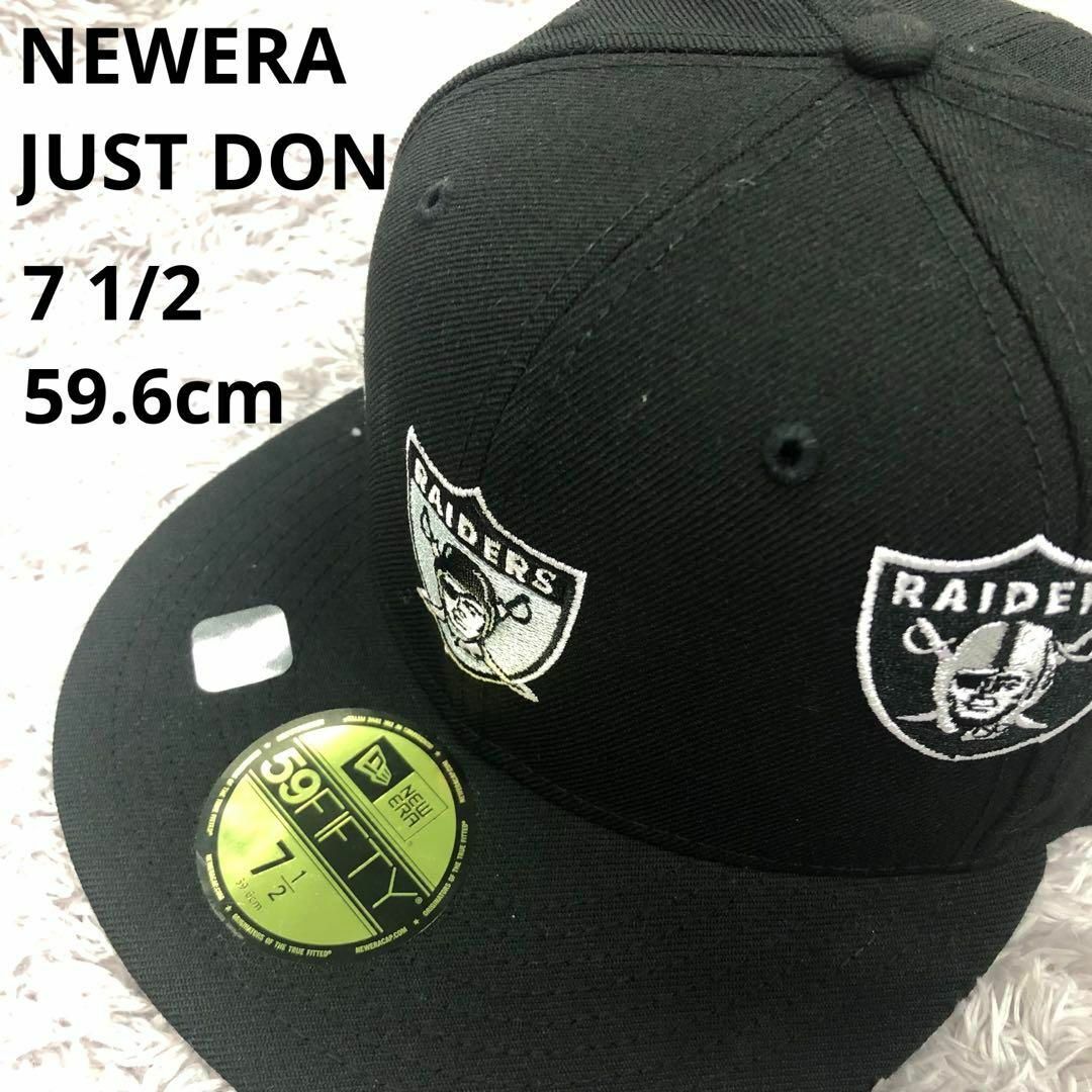 ⭐NEWERA⭐ニューエラ⭐新品 RAIDERS キャップ帽子 59.6