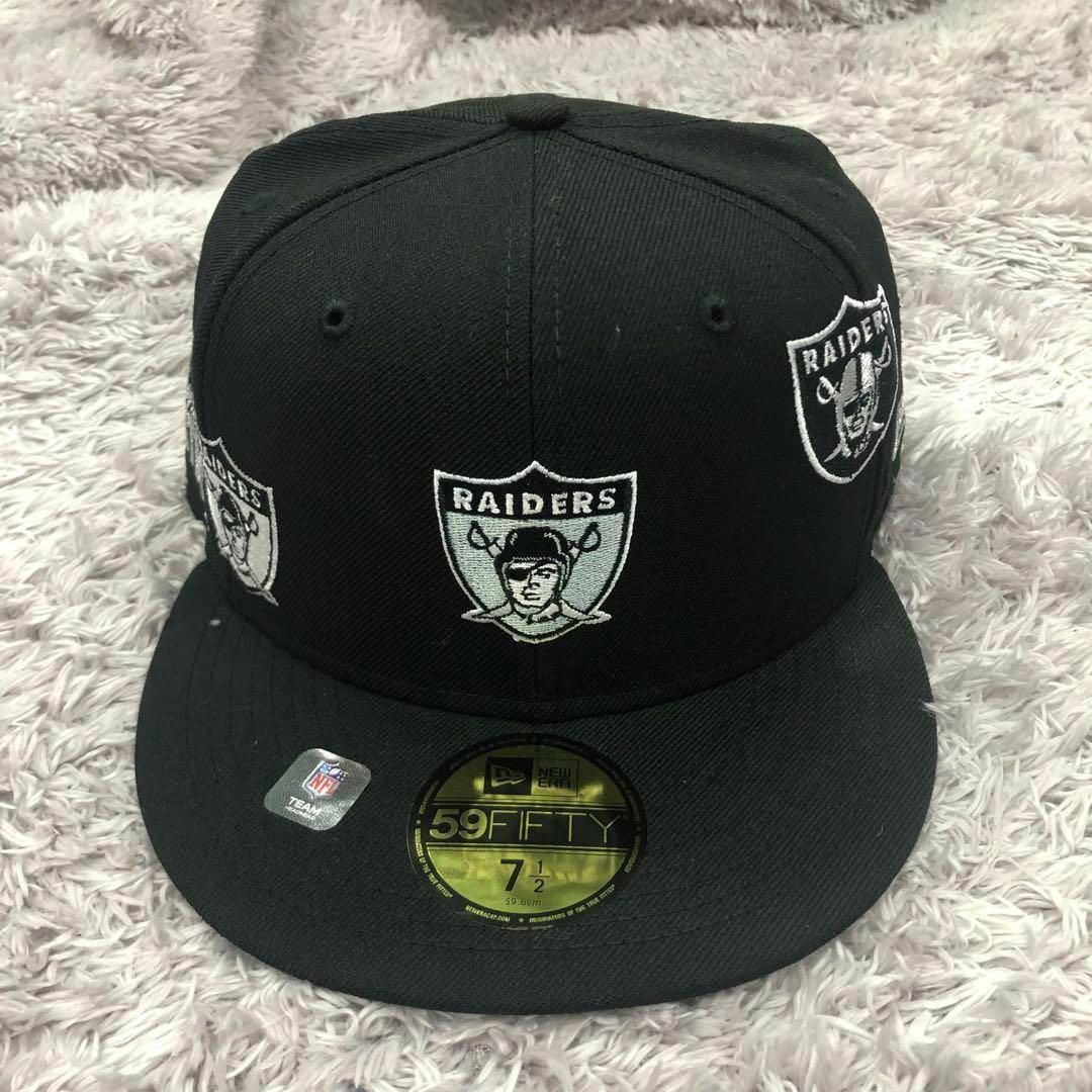 ⭐NEWERA⭐ニューエラ⭐新品 RAIDERS キャップ帽子 59.6