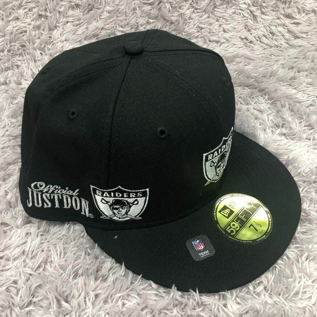 ⭐NEWERA⭐ニューエラ⭐新品 RAIDERS キャップ帽子 59.6 5