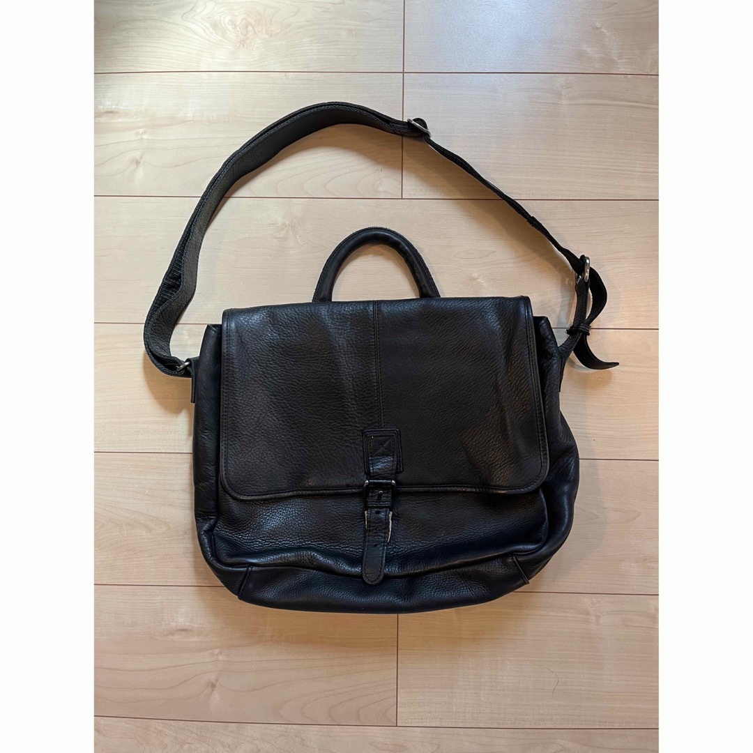 L.L.Bean 本革 バッグ メッセンジャーバッグ ショルダーバッグ レザー