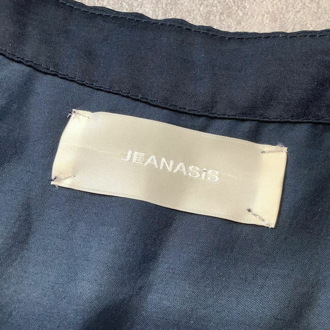 JEANASIS(ジーナシス)の新品 タグ付 JEANASIS ジーナシス メタルパール ビーズ ワンピース レディースのワンピース(ひざ丈ワンピース)の商品写真