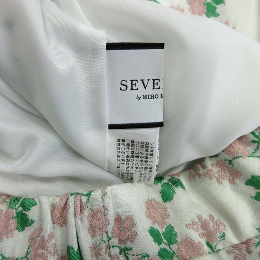 美品 セブンテン バイ ミホ カワヒト SEVEN TEN ジャガード パンツ