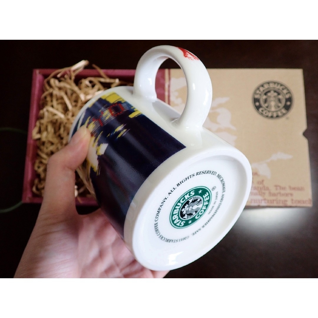スターバックス ガラス マグカップ 新品 かなりレア 旧ロゴ|茶器 スターバックス ガラス マグカップ 新品 かなりレア 旧ロゴ|茶器