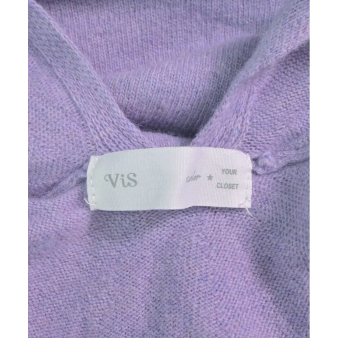ViS(ヴィス)のViS ヴィス ニット・セーター F 紫 【古着】【中古】 レディースのトップス(ニット/セーター)の商品写真