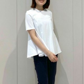 セオリーリュクス(Theory luxe)のTheory LUXE ホワイト  トップス 32 スモール 美品 Tシャツ(カットソー(半袖/袖なし))