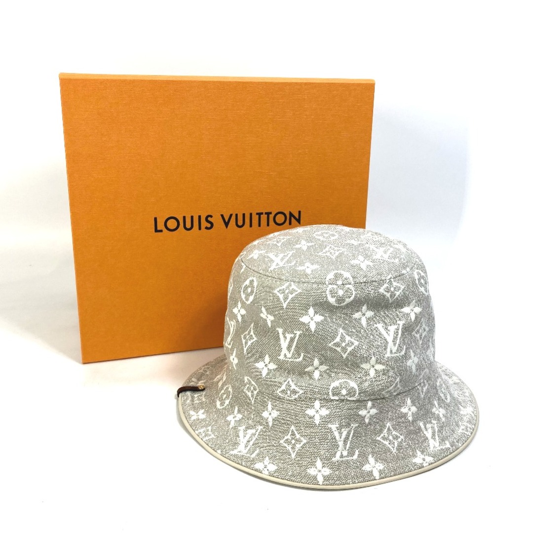 LOUIS VUITTON(ルイヴィトン)のルイヴィトン LOUIS VUITTON バケットハット・モノグラム ジャガード デニム M7058S ハット帽 帽子 バケットハット ボブハット ハット ナイロン ベージュ 未使用 レディースの帽子(ハット)の商品写真