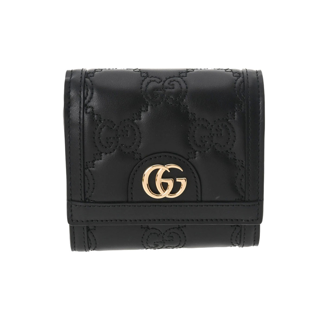Gucci - グッチ GGマトラッセ カードケースウォレット 二つ折り財布 