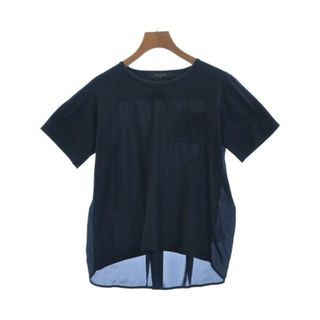 サクラ(SACRA)のSACRA サクラ Tシャツ・カットソー 38(M位) 紺 【古着】【中古】(カットソー(半袖/袖なし))