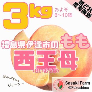 【期間限定セール！！】美味しい西王母 3kgセット 8-10pcs(フルーツ)