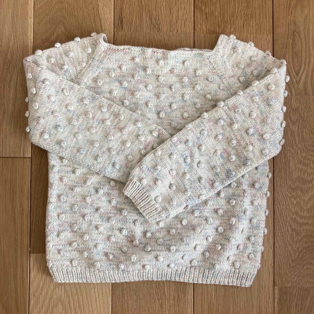 Misha & Puff(ミーシャアンドパフ)のmisha & puff＊Popcorn Sweater  キッズ/ベビー/マタニティのキッズ服女の子用(90cm~)(ニット)の商品写真