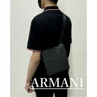 アルマーニエクスチェンジ(ARMANI EXCHANGE)のAX　ショルダーバッグ 0420　ブラック　新品　アルマーニ　952139(ショルダーバッグ)