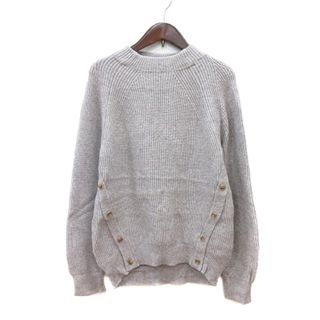 ザショップティーケー(THE SHOP TK)のザショップティーケー ニット セーター ハイネック 長袖 M グレー ■MO(ニット/セーター)