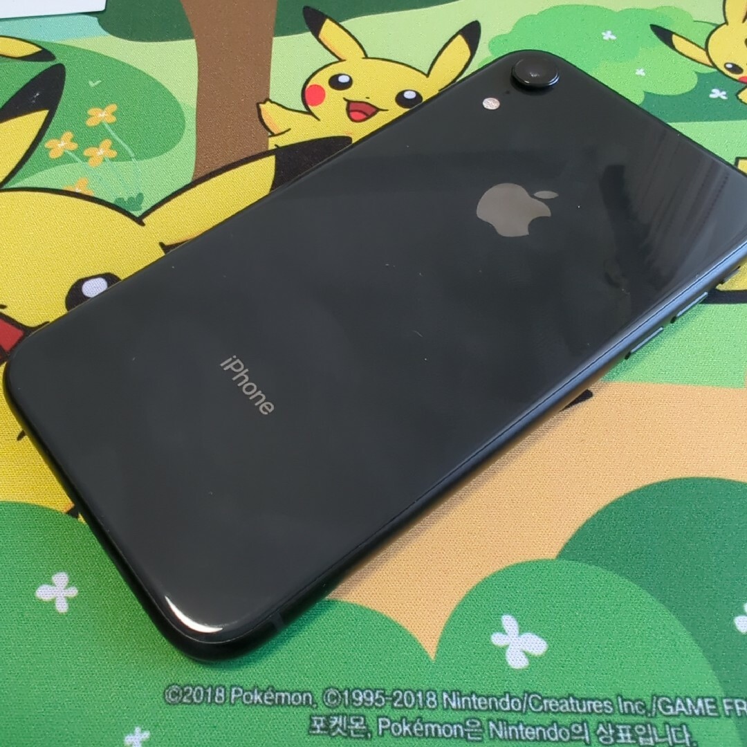 iPhoneXR本体のみジャンク iPhone XR 128GB 極美品 電池100% ブラック