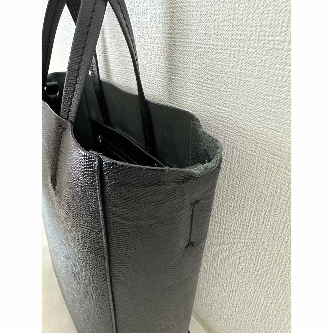 CELINE - セリーヌ バーティカル カバ スモール トートバッグ 黒 CELINE - セリーヌ バーティカル カバ スモール トートバッグ 黒