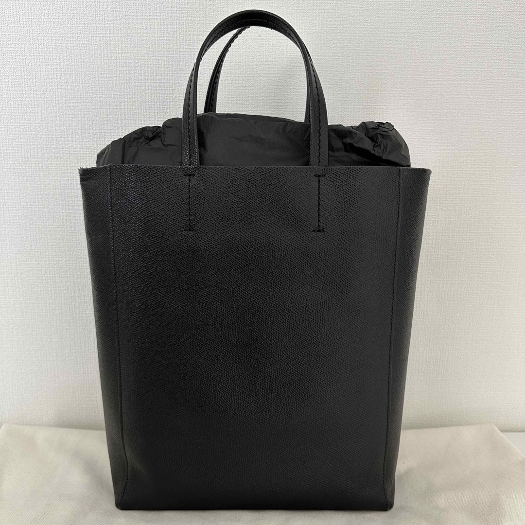 CELINE - セリーヌ バーティカル カバ スモール トートバッグ 黒 CELINE - セリーヌ バーティカル カバ スモール トートバッグ 黒