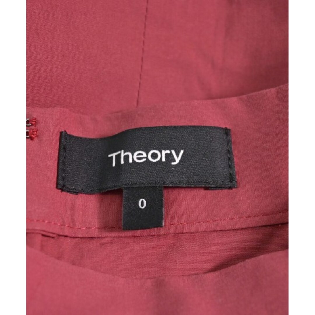 theory(セオリー)のTheory セオリー ロング・マキシ丈スカート 0(S位) 赤 【古着】【中古】 レディースのスカート(ロングスカート)の商品写真