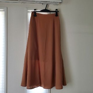 ダブルクローゼット(w closet)の週末値下★【新品未使用】マーメイドスカート(イエベ秋向け)  Wcloset(ロングスカート)