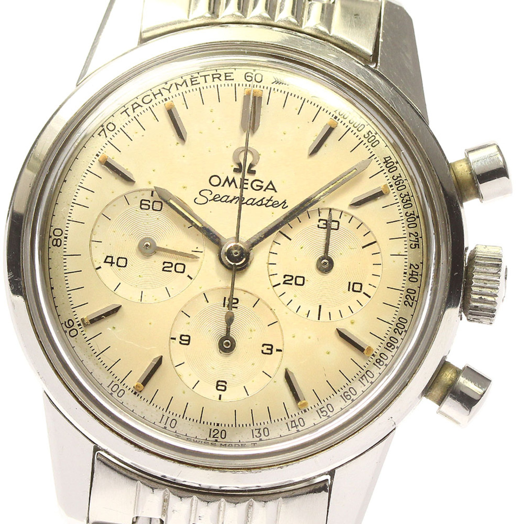 なしケースサイズオメガ OMEGA 105.004-64 シーマスター クロノグラフ cal.321 手巻き メンズ _760242