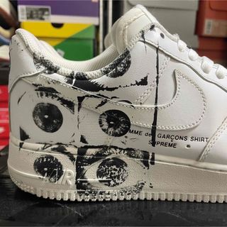 NIKE - NIKE airforce 1 supreme コムデギャルソン 27センチの通販 by ...