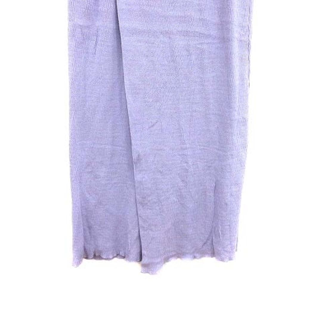JEANASIS(ジーナシス)のJEANASIS タイトスカート ロング マキシ ニット F 紫 ライトパープル レディースのスカート(ロングスカート)の商品写真