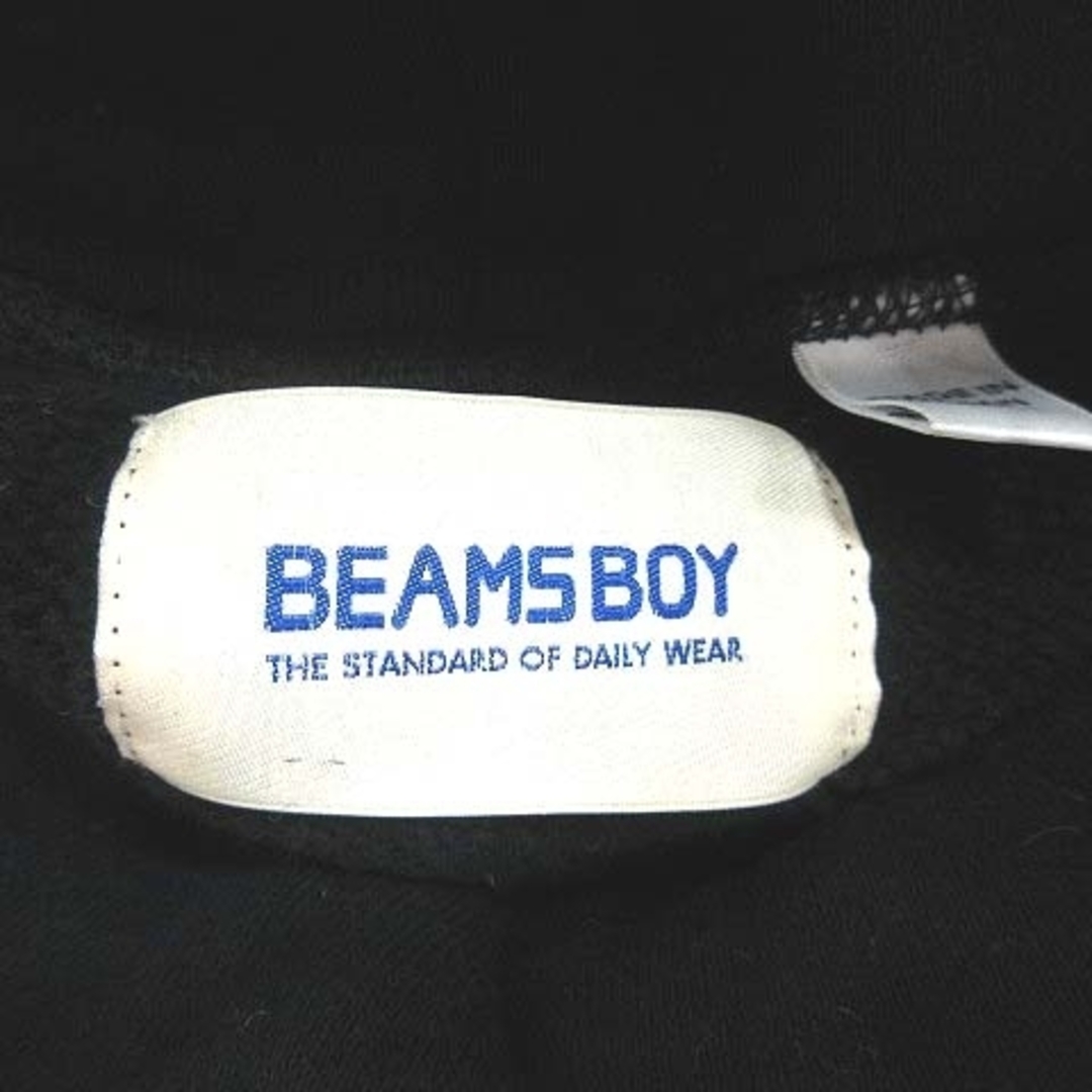 BEAMS BOY(ビームスボーイ)のビームスボーイ ワンピース ひざ丈 長袖 ラグランスリーブ オフネック 黒 レディースのワンピース(ひざ丈ワンピース)の商品写真