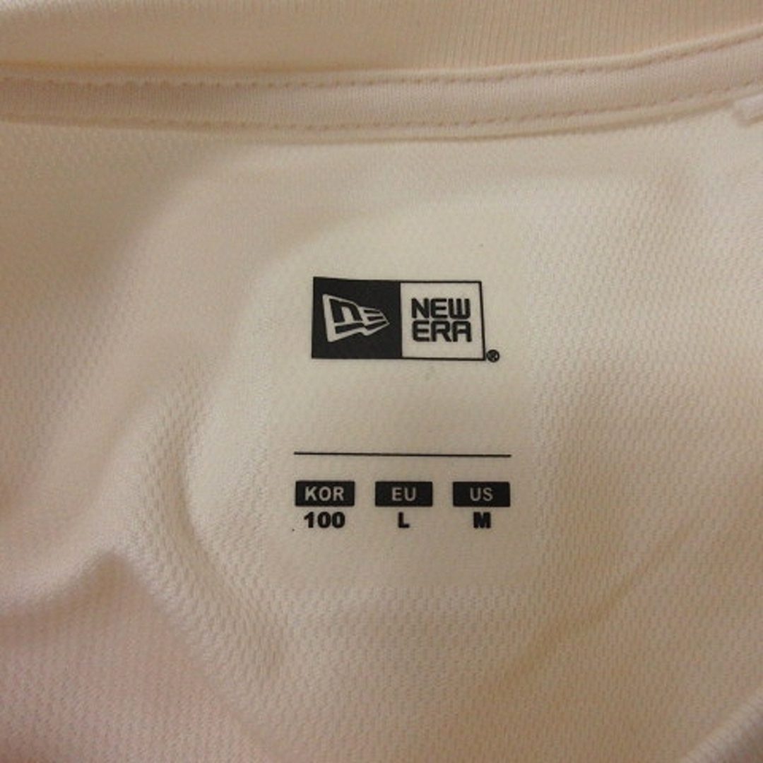 NEW ERA(ニューエラー)のニューエラ Tシャツ カットソー 半袖 白 オフホワイト /YI メンズのトップス(Tシャツ/カットソー(半袖/袖なし))の商品写真