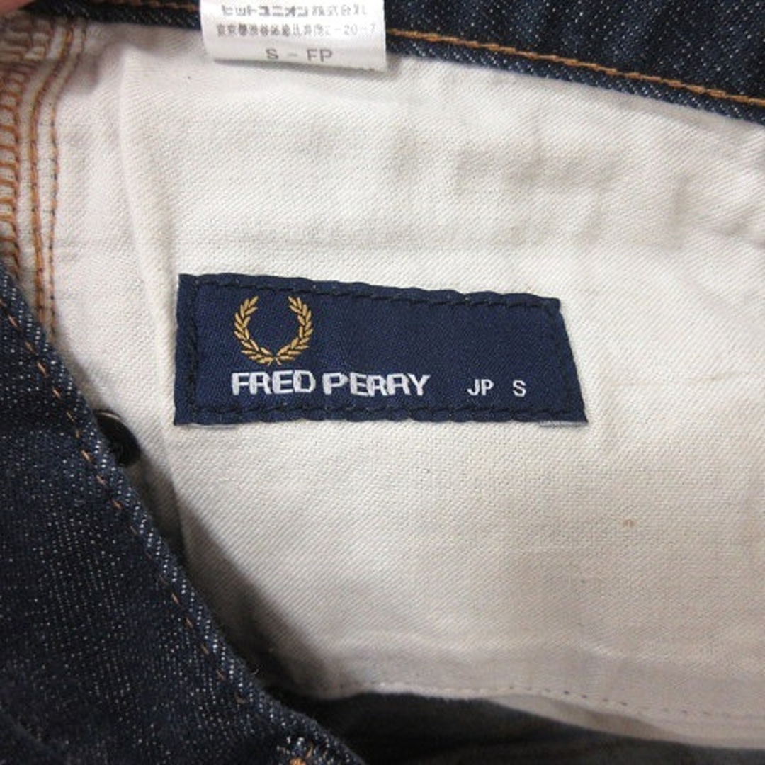 FRED PERRY(フレッドペリー)のフレッドペリー スキニーパンツ デニム ジーンズ S 紺 ネイビー /YI レディースのパンツ(その他)の商品写真