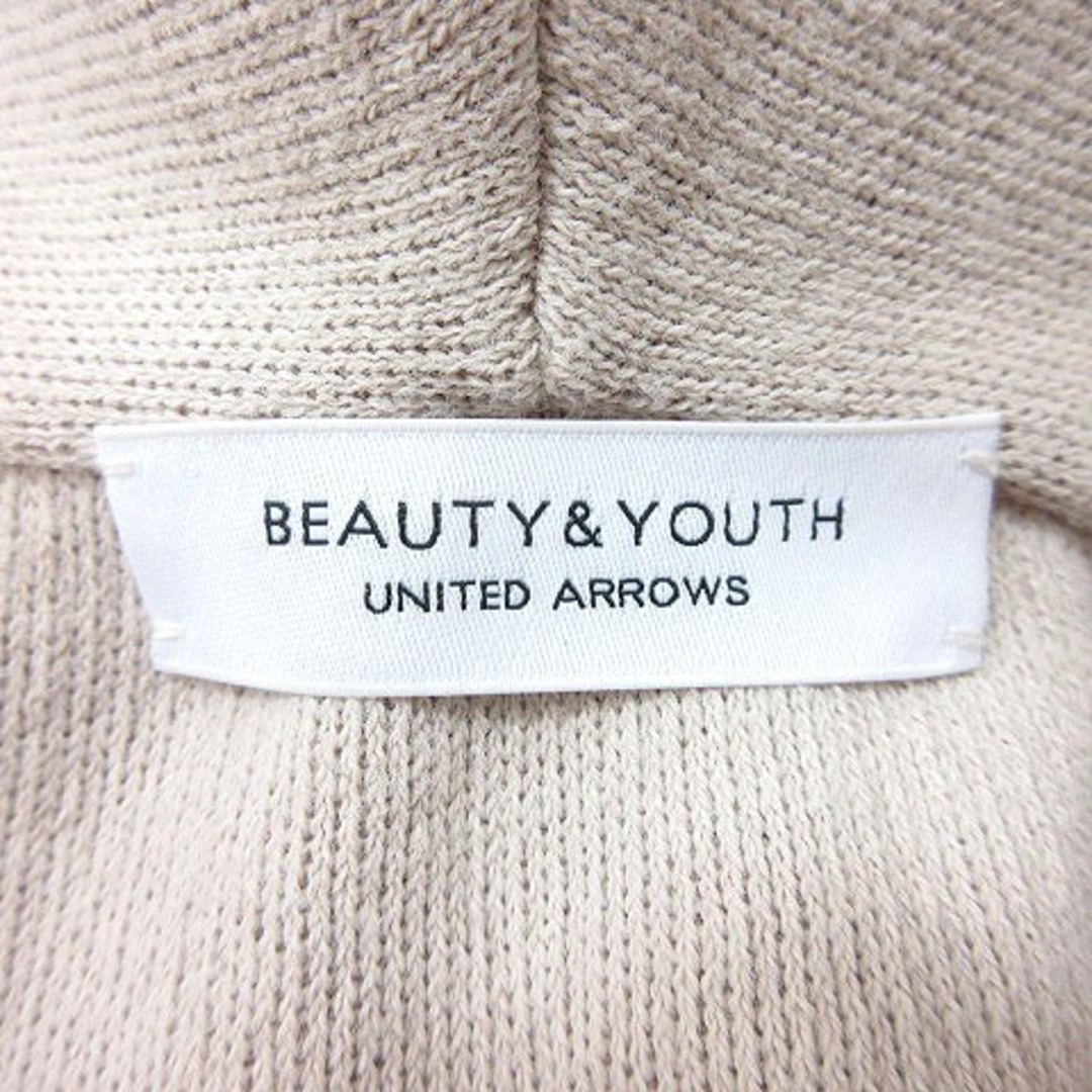 BEAUTY&YOUTH UNITED ARROWS(ビューティアンドユースユナイテッドアローズ)のユナイテッドアローズ ビューティー&ユース パーカー 長袖 ライトベージュ メンズのトップス(パーカー)の商品写真