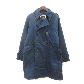 ダブルクローゼット(w closet)のダブルクローゼット チェスターコート ダブル ロング ライナー付き 紺 ネイビー(その他)