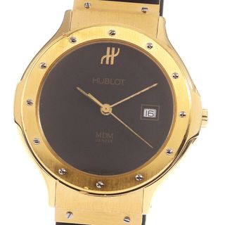 ウブロ(HUBLOT)のウブロ HUBLOT 1401.3 MDM クラシック K18YG デイト クォーツ レディース _770779(腕時計)