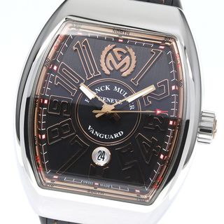 フランクミュラー FRANCK MULLER V45SCDT ヴァンガード K18PG 自動巻き メンズ 美品 _770427