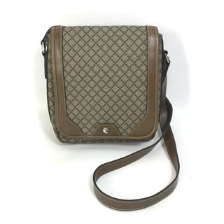 グッチ(Gucci)のグッチ GUCCI ディアマンテ　 295679 斜め掛け カバン フラップ付き ショルダーバッグ PVC/レザー ベージュ(ショルダーバッグ)