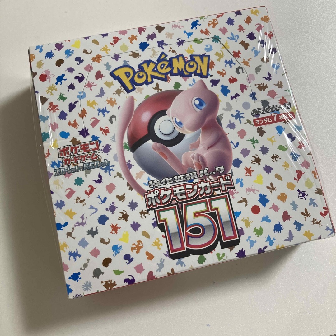 日本初の公式オンライン ポケモンカードゲーム 151 1BOX シュリンク付