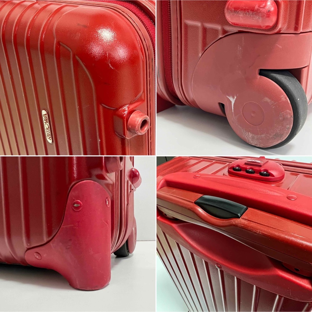 RIMOWA - ☆希少☆RIMOWA リモワ サルサ レッド 2輪 機内持ち込み可能