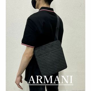 アルマーニエクスチェンジ(ARMANI EXCHANGE)のAX　ショルダーバッグ 0520　ブラック　新品　アルマーニ　952099(ショルダーバッグ)