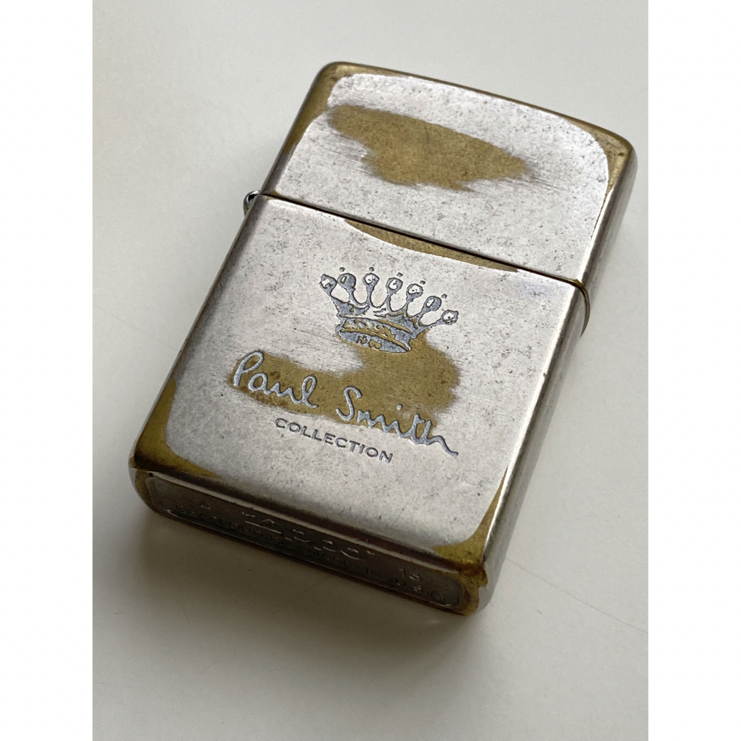 Zippo/ライター/ポールスミス/2013年/限定/エイジング加工/王冠/レア