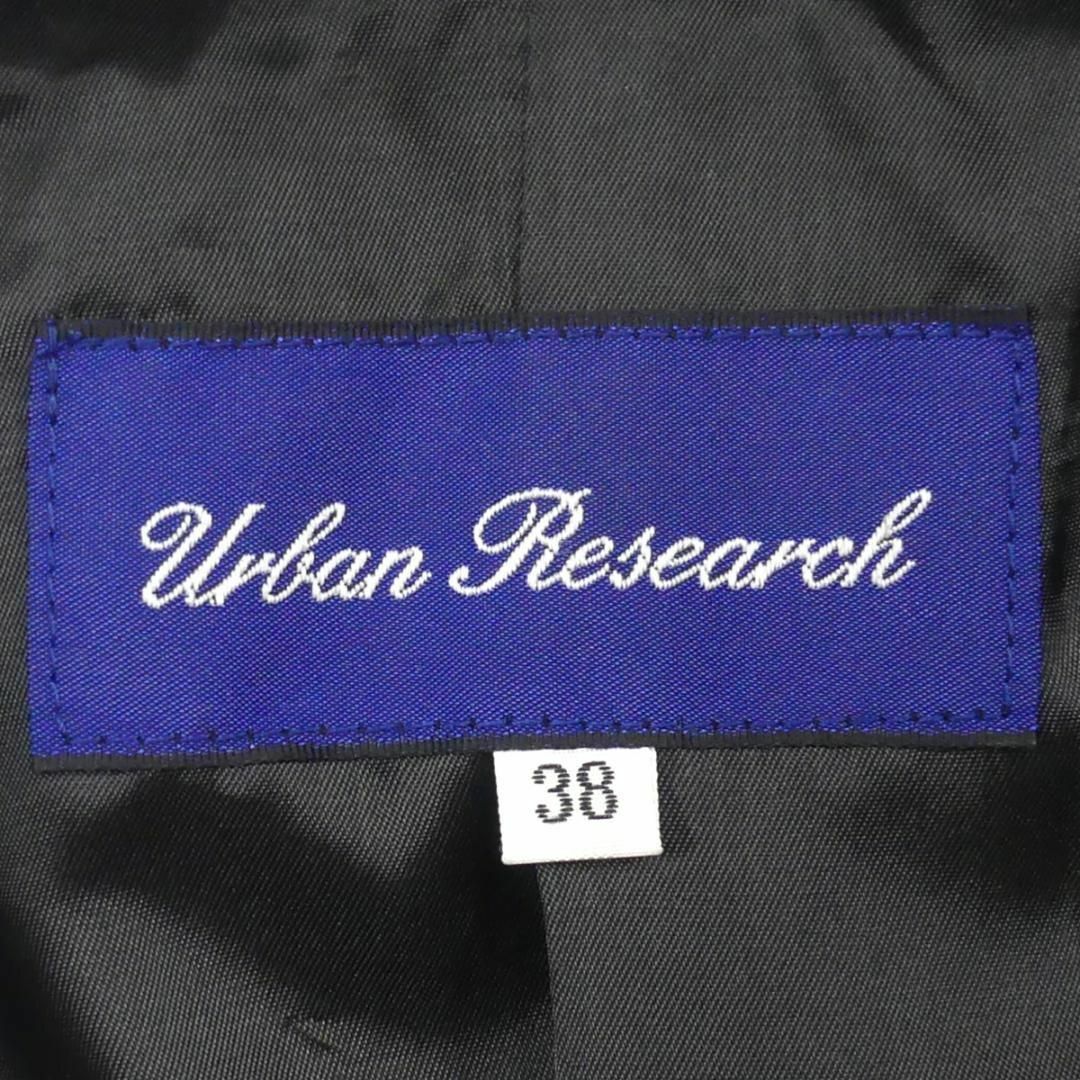 URBAN RESEARCH(アーバンリサーチ)のライダースジャケット 本革 ダブル アーバンリサーチ M メンズ 黒TY2590 メンズのジャケット/アウター(ライダースジャケット)の商品写真