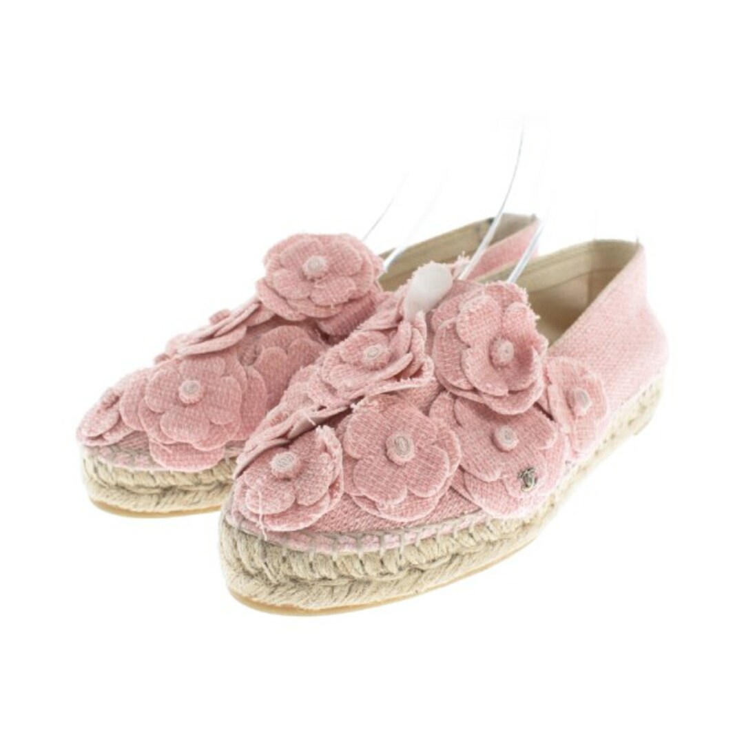 CHANEL シャネル エスパドリーユ 36(22.5cm位) ピンク 【古着】-