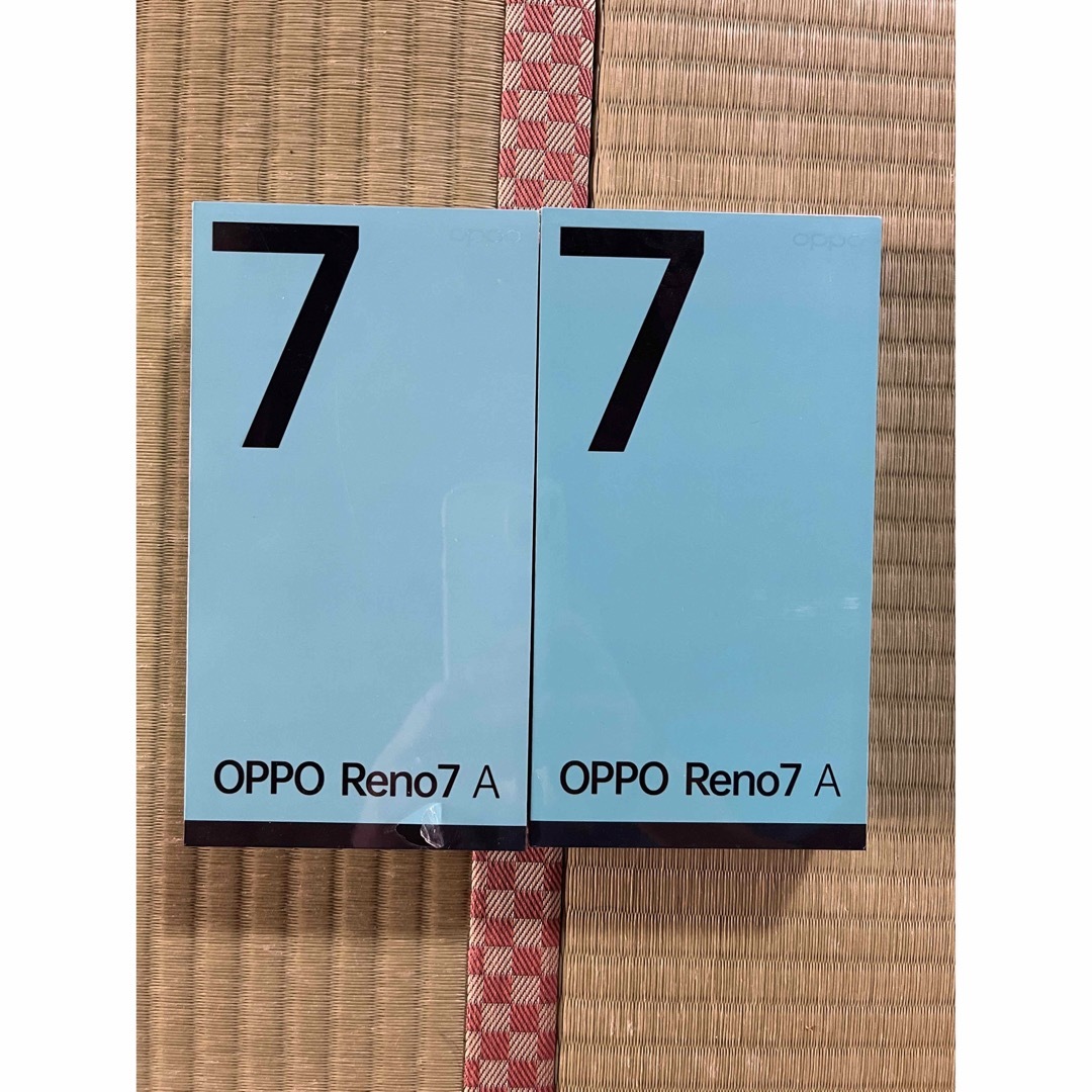 oppo reno7 a ブルー２台