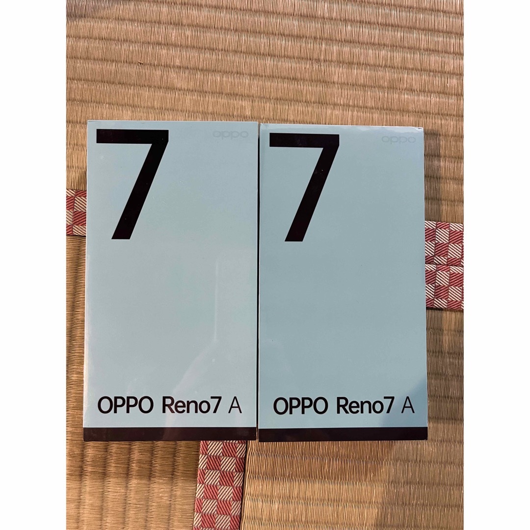 oppo reno7 a ブラック２台分