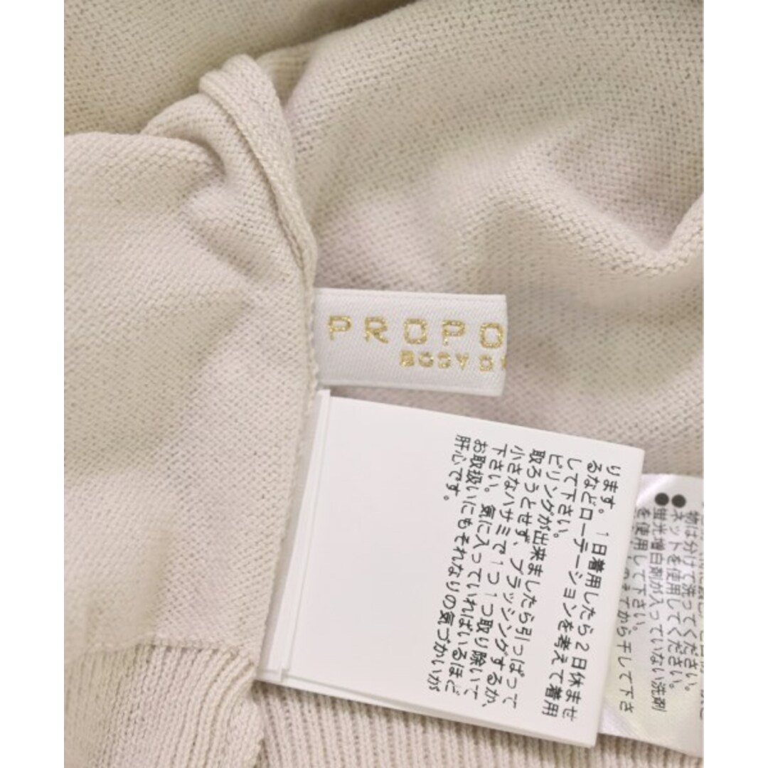 PROPORTION BODY DRESSING(プロポーションボディドレッシング)のPROPORTION BODY DRESSING ニット・セーター F 【古着】【中古】 レディースのトップス(ニット/セーター)の商品写真