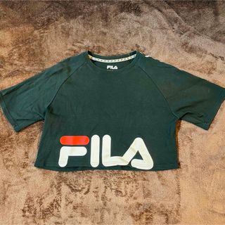 フィラ(FILA)のFILA＊スタイルアップ！ショート丈Tシャツ^^(Tシャツ(半袖/袖なし))