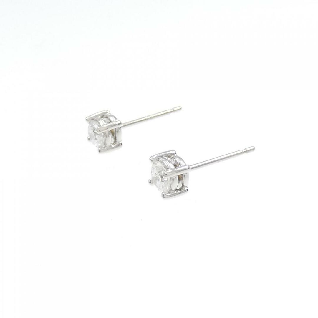 【新品】PT ダイヤモンド ピアス 0.223CT 0.222CT F VS2 Good